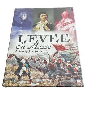 Worthington Levee En Masse Deluxe NEW SEALED Solitaire Wargame